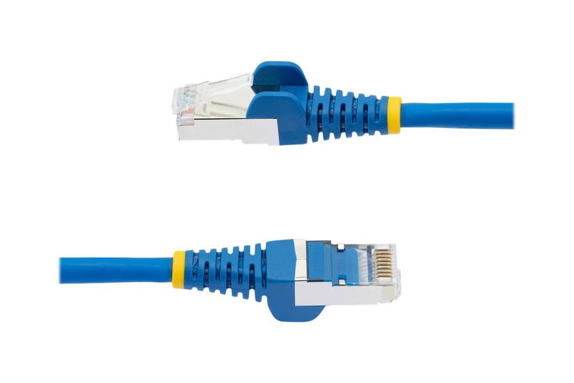 Startech Com 3m Cat6a Ethernet Cable Blue Low Smoke Zero Halogen Lszh 10gbe 500mhz 100w Poe Snagless Rj-45 Strain Reliefs Ftp Network Patch Cord Patchkabel Blå