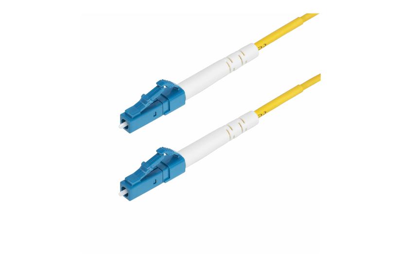 Startech Com 3m 8ft Lc To Lc Upc Os2 Single Mode Simplex Fiber Optic Cable 125µm Laser Optimized 40g 100g Bend Insensitive Low Insertion Loss Lszh Fiber Patch Cord Spsmlclc-os2-3m Patchkabel Gul