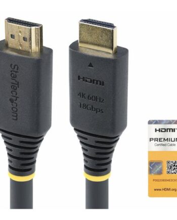 Startech Com 7m  22 9ft  Premium Certified High Speed Hdmi Cable  4k60hz Hdmi-kabel Med Ethernet
