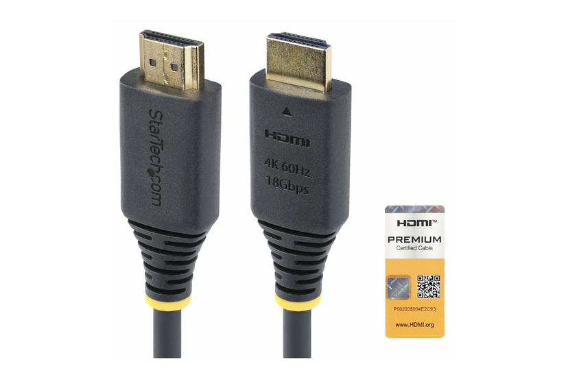 Startech Com 4m 13ft Premium Certified High Speed Hdmi Cable 4k60hz Hdmi-kabel Med Ethernet
