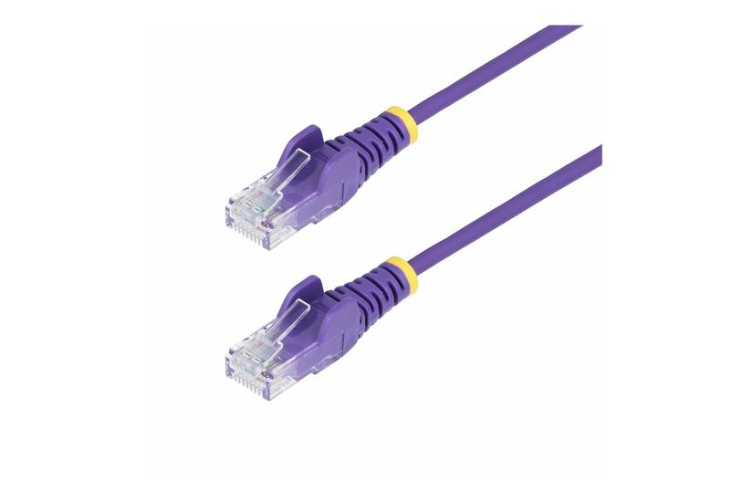Startech Com N6pat50cmpls Netværkskabel Lilla Cat6 Utp Utp