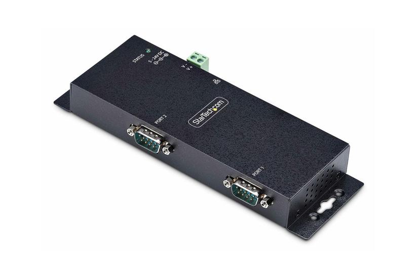 Startech Com 2p Serial To Ethernet Adapter Ip Lan To Rs232 Db9 Converter Enhedsserver Taa-kompatibel