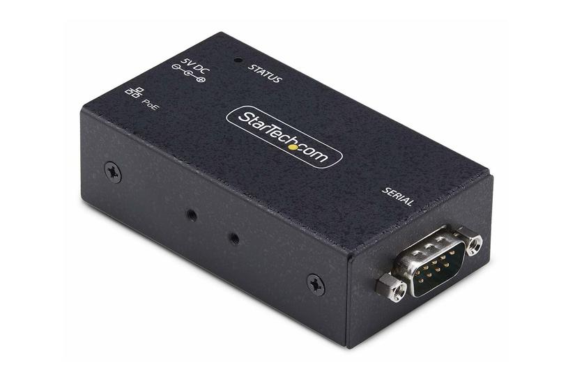 Startech Com Serial To Ethernet Adapter Ip Lan To Rs232 Db9 Converter Enhedsserver Poe Taa-kompatibel