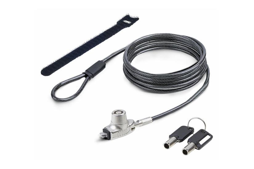Startech Com Slim Lock Noble Wedge Slot Compatible 6ft Locking Cable Sikkerhedskabelslås Tyverisikring Taa-kompatibel