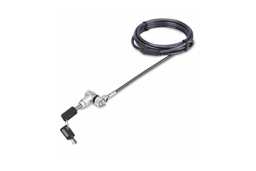 Startech Com -in- Laptop Lock Compatible Noble Wedge Nano -slot Sikkerhedskabelslås Taa-kompatibel