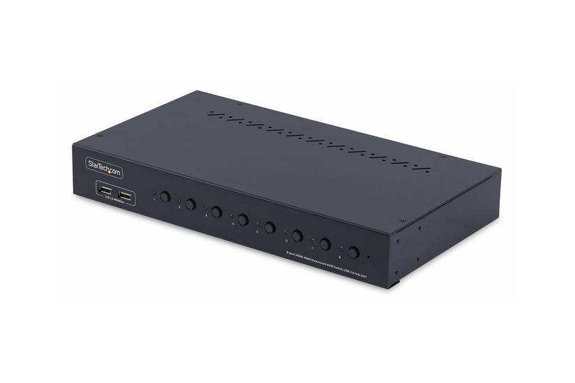 Startech Com -port Hdmi Kvm Switch 1u Rack Mount Kit 4k 60hz Kvm Switch Porte Taa-kompatibel
