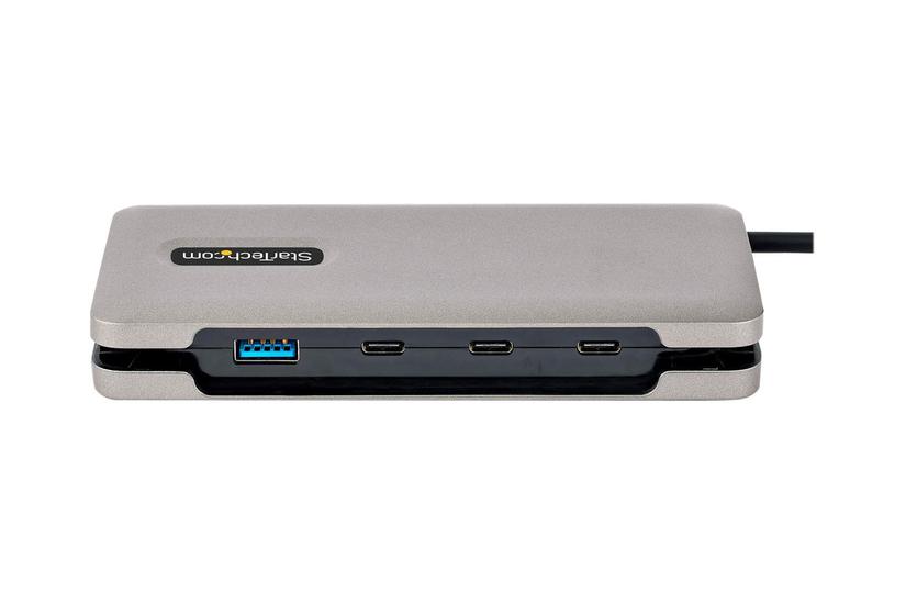 Startech Com -port Usb- Hub 1x Usb- And 3x Usb- Ports Usb 10gbps Bus Powered Usb Type Hub With 8in 25cm Wrap-around Cable Portable Usb- To Usb- Hub Usb Expansion Hub Hb31cm1a3cb Hub Porte