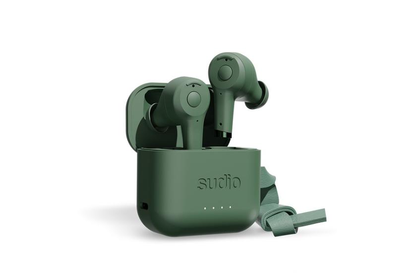 Sudio Headphone Ett Qi Charger True Wireless Bundle In-ear Green
