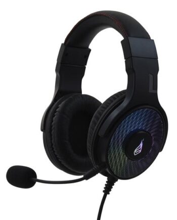 Surefire Harrier 360 Headset Ledningsført Spil Usb Type-  Kulfiber