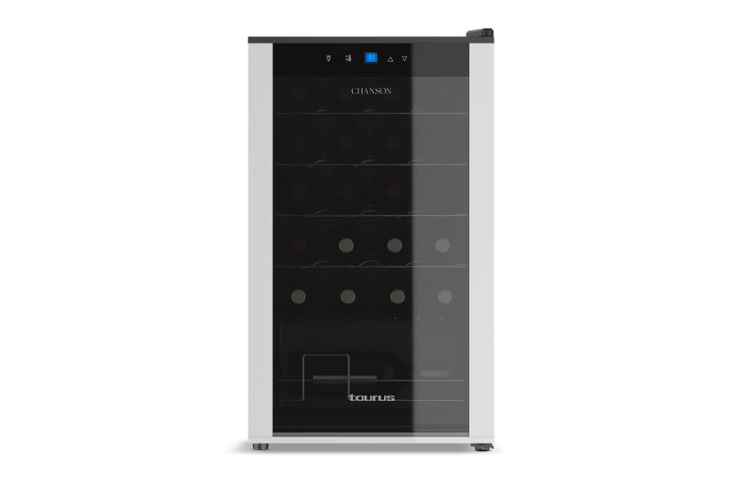 Taurus Chanson 24 Thermo Vinkøler Fritstående Sort Sølv 24 Flaske