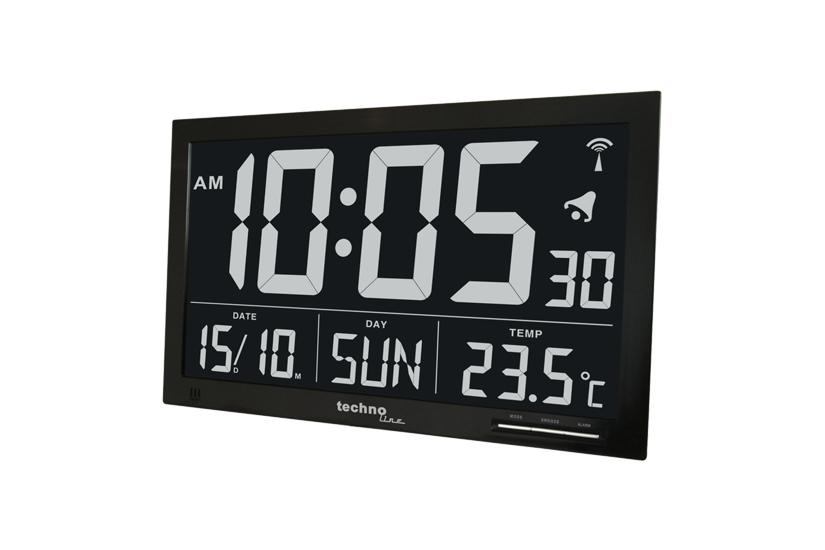 Technoline Ws8007 Digital Alarmur Sort
