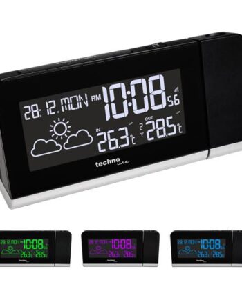 Technoline Wt 539 Vækkeur Digital Alarmur Sort