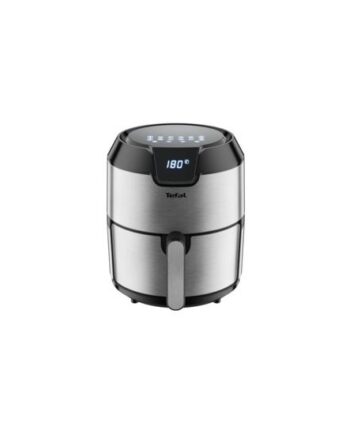 Tefal Easy Fry Ey401d Enkelt       Enkeltstående 1500   Varmluftsteger Sort  Rustfrit Stål