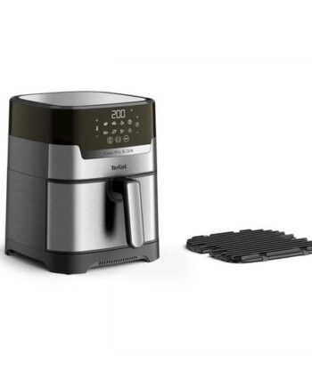 Tefal Easy Fry   Grill Ey505d Enkelt       Enkeltstående 1550   Varmluftsteger Rustfrit Stål