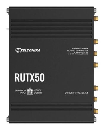 Teltonika Rutx50 Trådløs Router Wwan Wi-fi   3g  4g  5g Din Monterbar På Skinne  Overflademonterbar