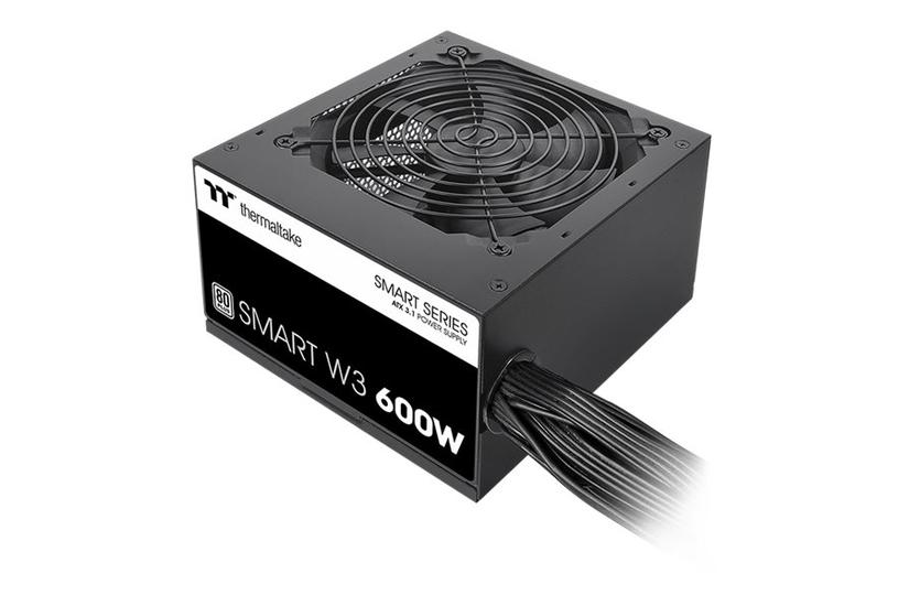 Thermaltake Smart W3 600w Strømforsyning 600w 80 Plus Atx12v Eps12v Sort