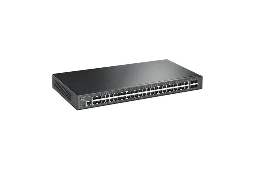 Tp-link Jetstream Tl-sg3452x Netværksswitch Administreret L2 Gigabit Ethernet 10 100 1000 1u Sort