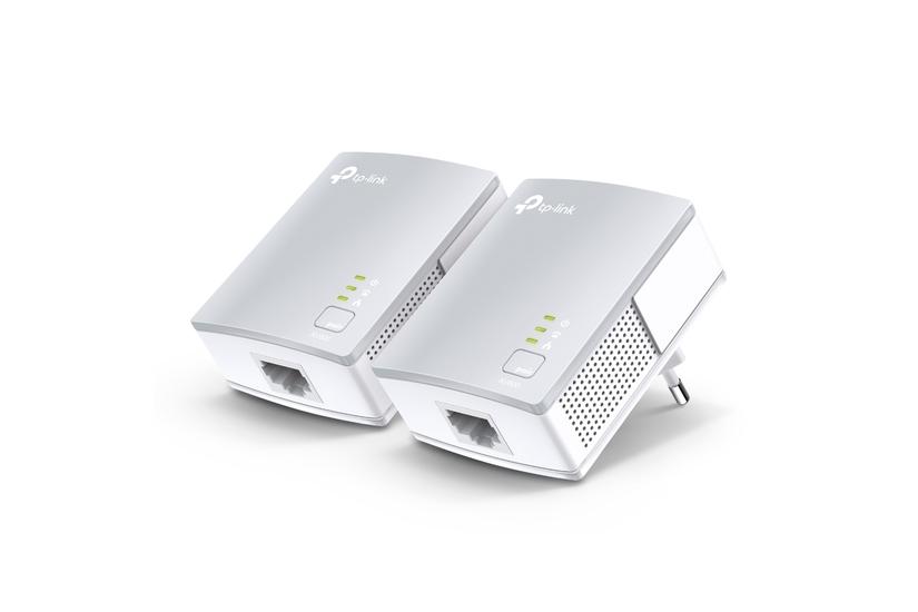 Tp-link Tl-pa411kit Av500 Nano Powerline Adapter Starter Kit Powerline-adaptersæt Kan Sluttes Til Vægstik