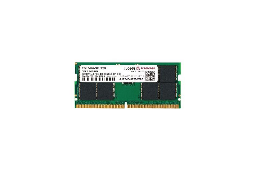 Transcend Jetram 8gb Ddr5 Ram 4800mhz So Dimm 262-pin On-die Ecc Cl40