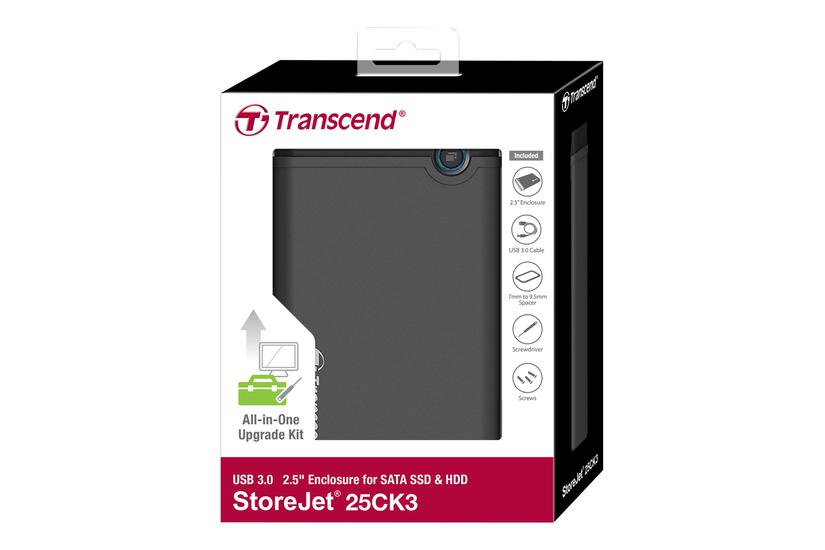 Transcend Storejet Quot Lagringspakning Sata 6gb Usb