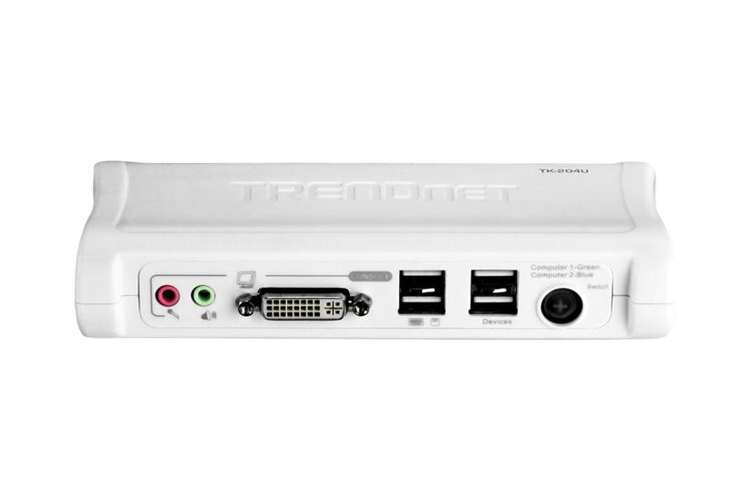 Trendnet Tk 204uk Kvm Audio-switch Porte