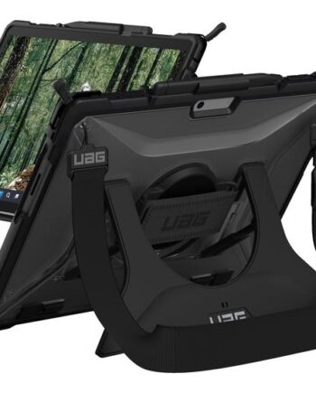 Uag Plasma Series Rugged Case For Surface Pro   Plasma Series    Handstrap And Shoulder Strap- Clear Bagsidecover Til Tablet