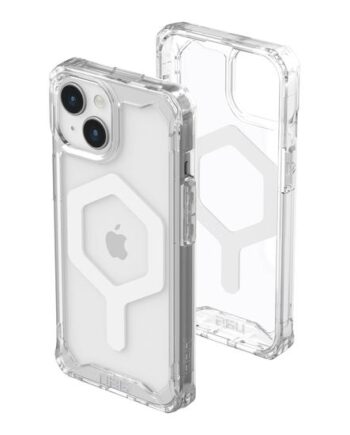 Uag Rugged Case For Apple Iphone 15 Plus     -inch  Plyo Magsafe Ice White Bagsidecover Til Mobiltelefon