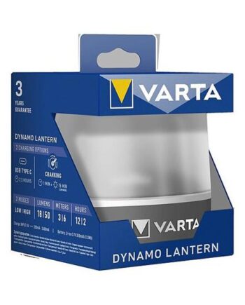 Varta Campinglys Led Multifarvelys Lanterne Antracit  Sort  Hvid