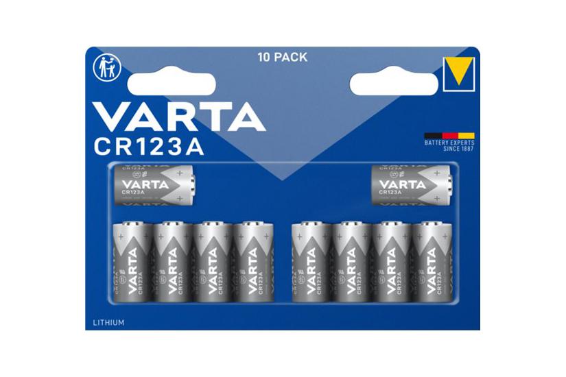 Varta Professional Batteri Cylindrisk 10 Cr123a Primær Lithiummangan