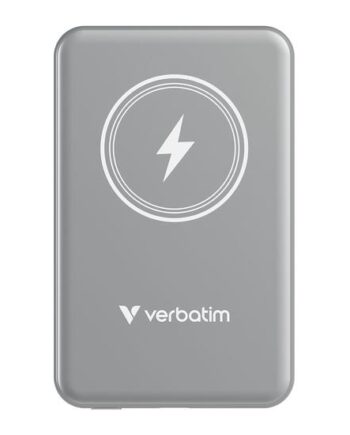 Verbatim Charge     Go Trådløs Power Bank Magnetisk Montering Li-pol 24 Pin Usb-  20 Watt