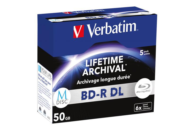 Verbatim -disc Bd- Dl 50 Gb Lagringsmedie
