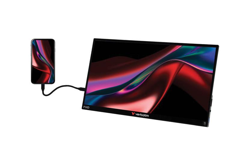 Verbatim Pmt-15 Skærm Led Baglys 15 Quot Ips Full Hd 1920x1080