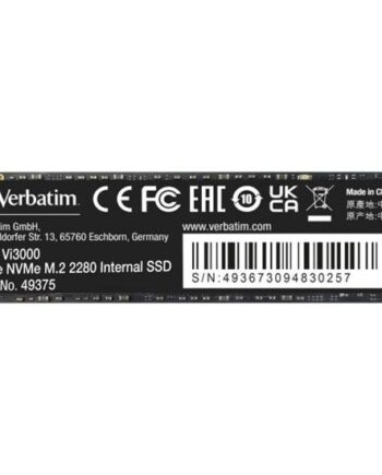 Verbatim Vi3000   Tb Ssd Pci Express     X4  Nvme      Card