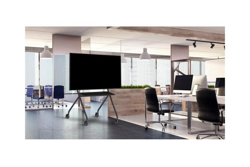 Vision Vfm-f12 Vogn Med Hjul For Lcd Display Staffeli-stil Mat Sort
