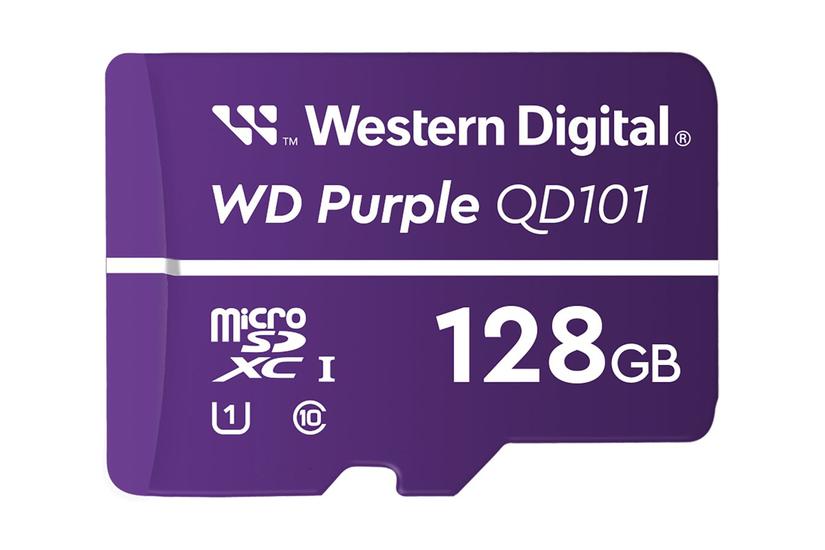 Wd Purple Wdd128g1p0c-85ael0 Flashhukommelseskort 128 Gb Microsdxc