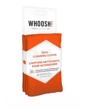 Whoosh  Tech Cleaning Cloths Mobiltelefon Smartphone Udstyrsrensning Servietter