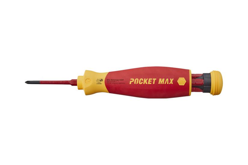 Wiha Pocket Max Skruetrækkerhåndtag Med Bitsæt Stykker