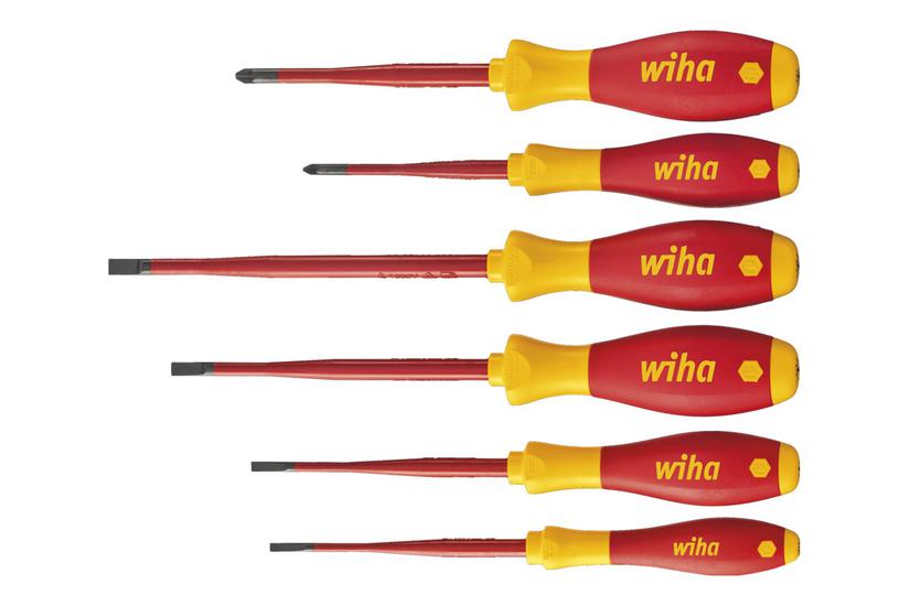 Wiha Softfinish Electric Slimfix 3201 Skruetrækkersæt Stykker