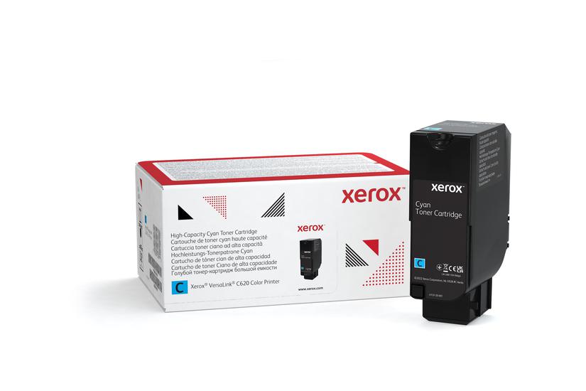 Xerox Høj Kapacitet Cyan Original Tonerpatron Use And Return