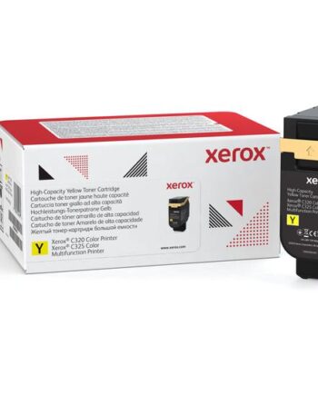 Xerox Høj Kapacitet Gul Original Tonerpatron