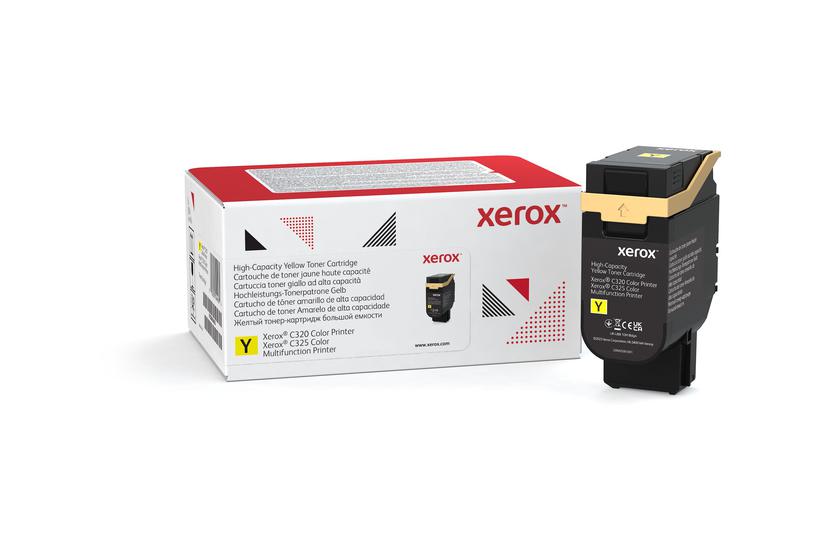 Xerox Høj Kapacitet Gul Original Tonerpatron