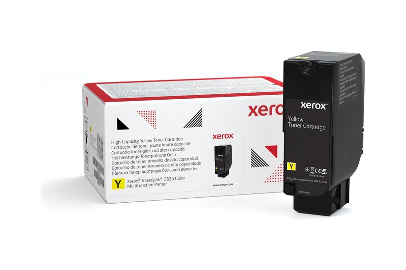 Xerox Høj Kapacitet Gul Original Tonerpatron