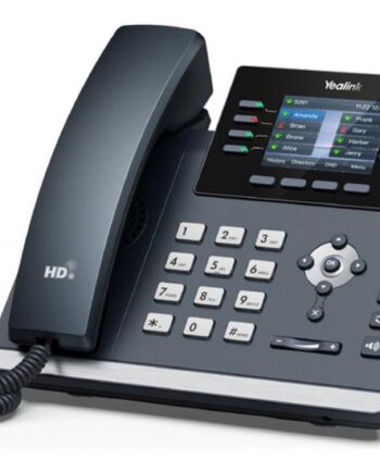 Yealink Sip-t44u Voip-telefon Med Opkalds-id  -vejs Opkaldskapacitet