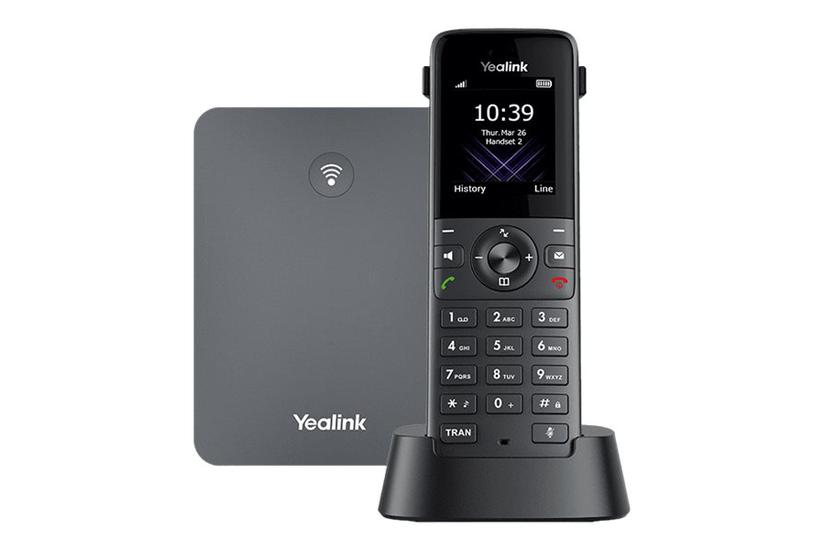 Yealink W73p Ledningsfri Voip Telefon Med Opkalds-id -vejs Opkaldskapacitet