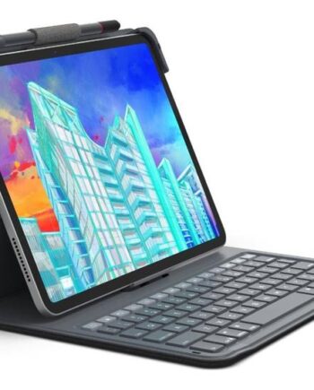 Zagg Messenger Folio   Tastatur Og Folio-kasse  Etui  Transportabel Qwerty Nordisk Brunsort Indgangsudstyr
