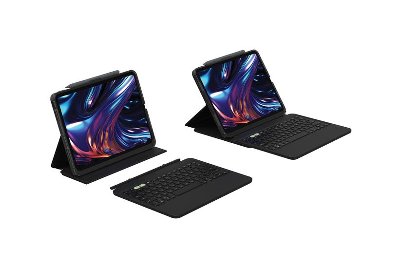Zagg Pro Keys Tastatur Og Folio-kasse Folio-dække Qwerty Nordisk Indgangsudstyr