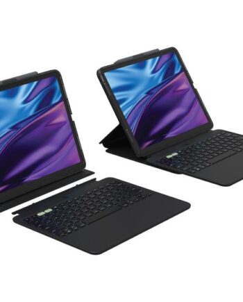 Zagg Pro Keys   Tastatur Og Folio-kasse  Folio-dække  Qwerty Nordisk Indgangsudstyr