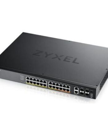Zyxel Xgs2220 Series Xgs2220-30hp Switch 24-port Gbe L3 Adgang  Nebulaflex Cloud  Med   10g Uplink 30 Porte Administreret Monterbar På Stativ