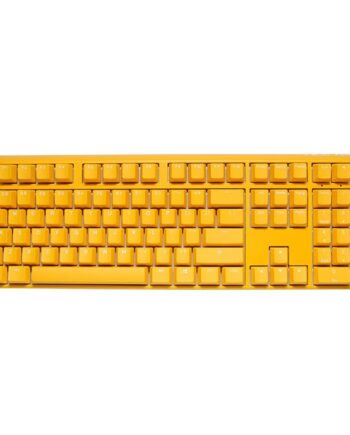 Ducky One   Yellow Ducky Fullsize Cherry Brown