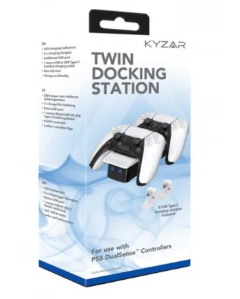 Kyzar Twin Docking Station For Ps5